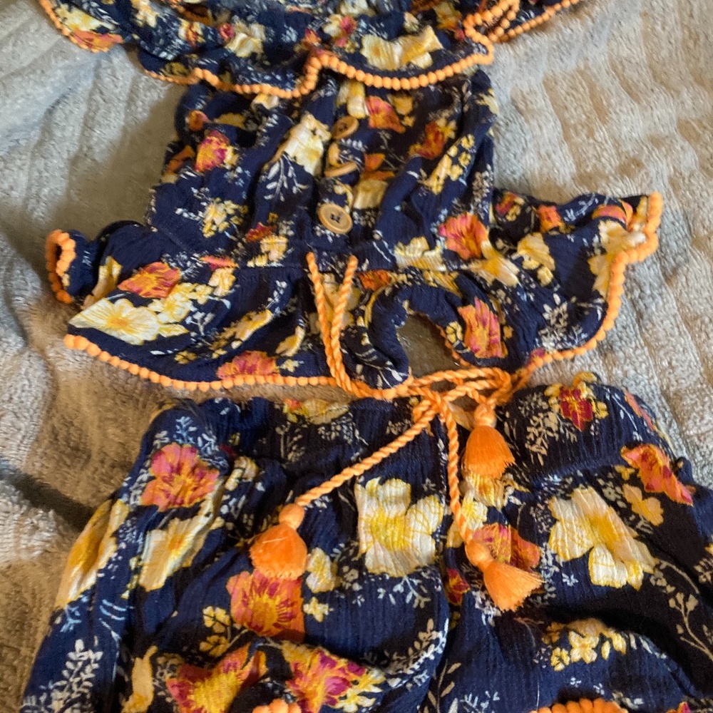 Toddler girls two piece summer set